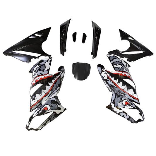 Kit carenatura iniezione in plastica per Kawasaki Ninja650 ER-6F EX650 2009-2011