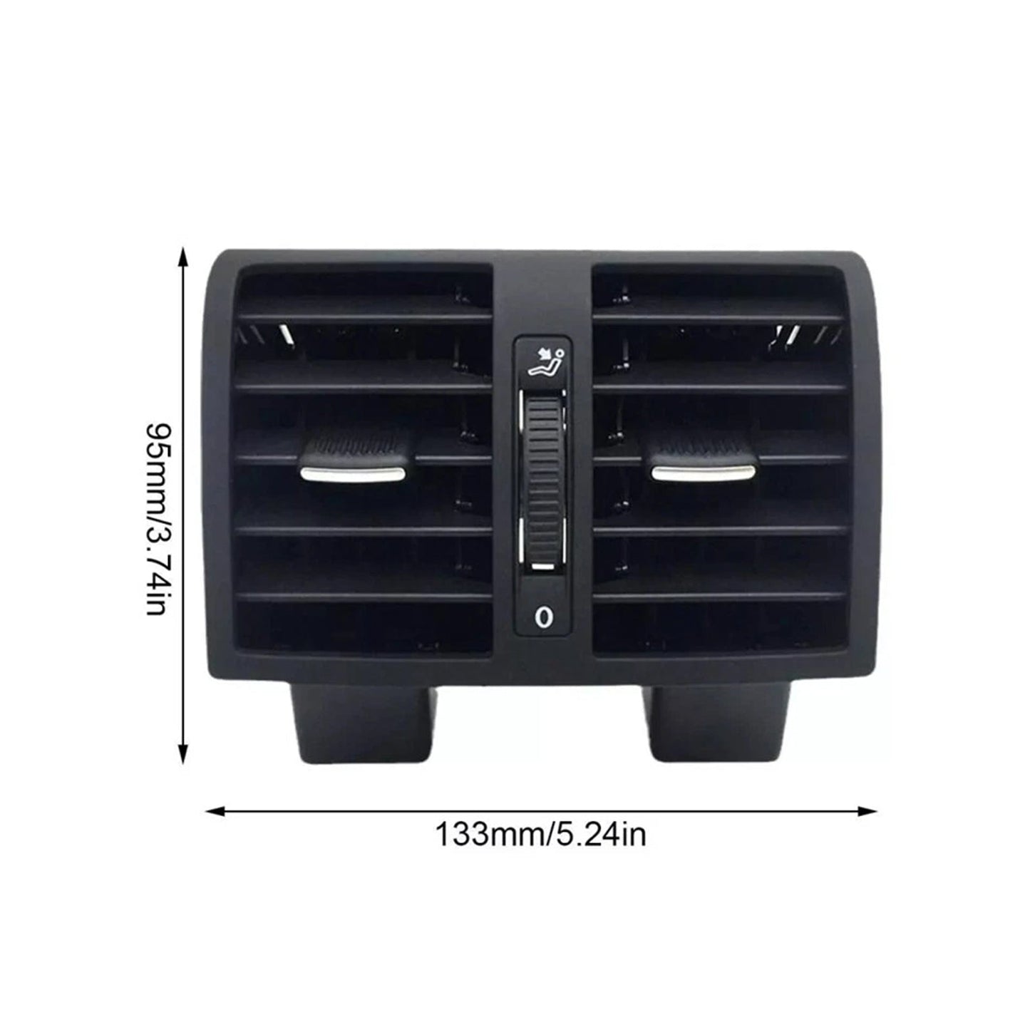 Bocchetta di sfiato dell'aria della griglia posteriore VW Touran Caddy 2004-2015 1TD819203A