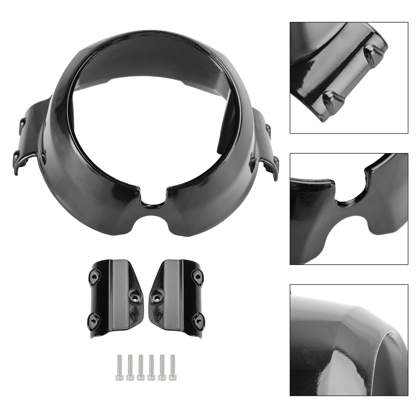 2015-2022 Indian Scout Parabrezza Lunetta del faro Carenatura superiore adatta per