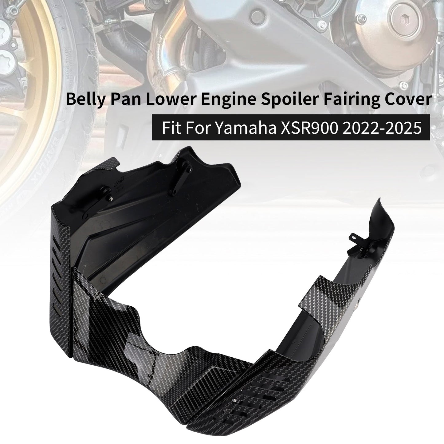 Copertura carenatura spoiler motore inferiore Yamaha XSR900 2022-2025