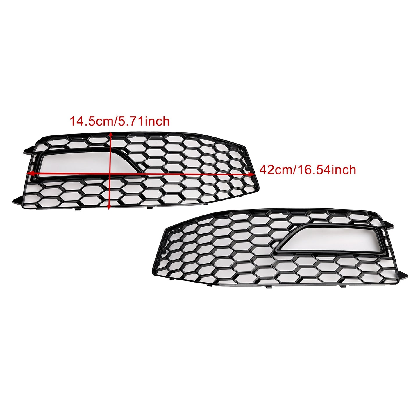 Griglia di copertura della lampada fendinebbia per paraurti Audi A4 S-line S4 2013-2015