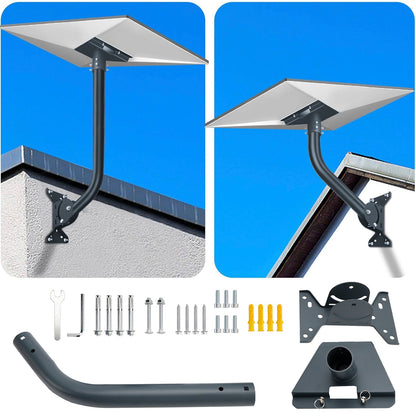 Kit di montaggio regolabile Starlink Gen 3 Mount 360° V3 per tetto, parete esterna