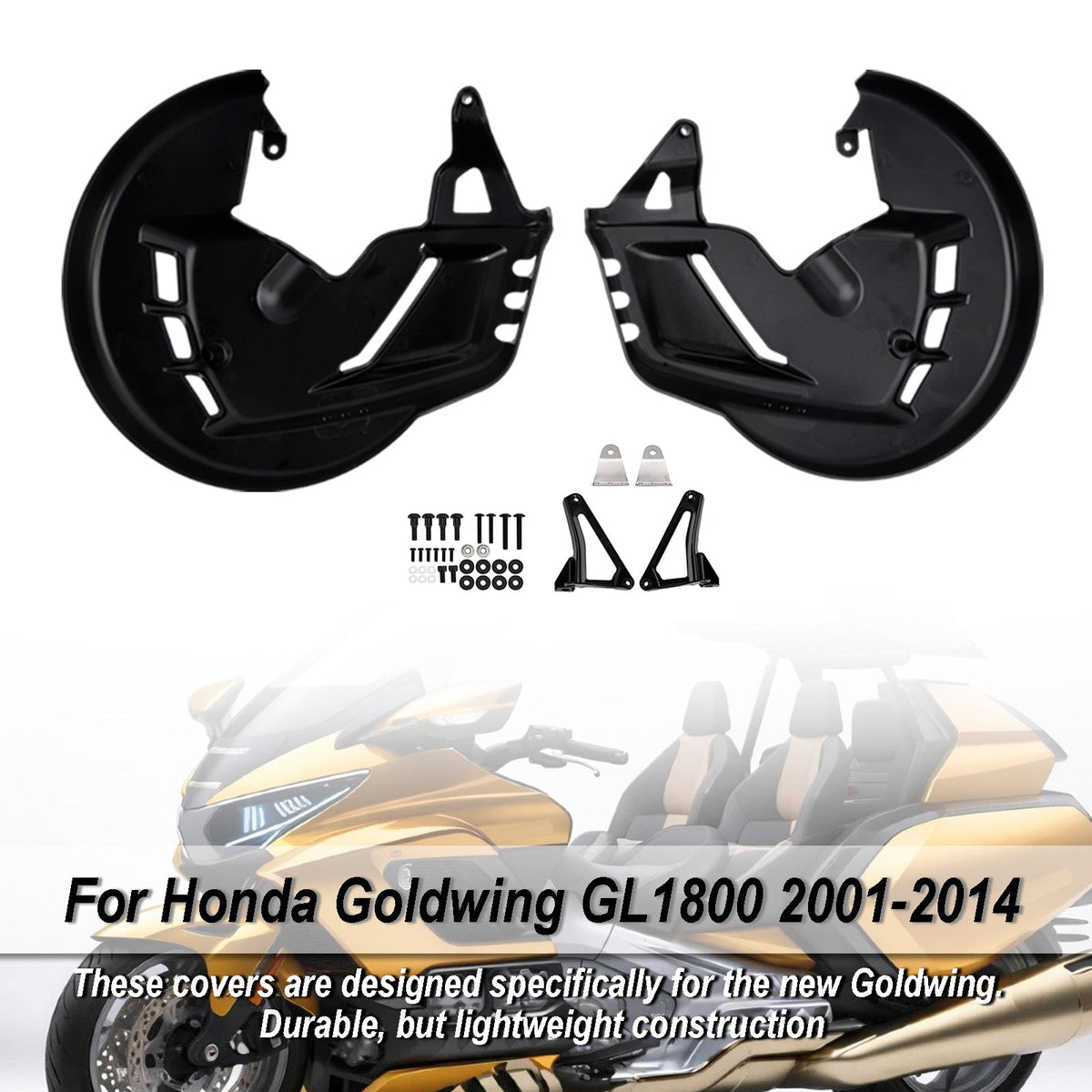 Coperture per dischi freno anteriori per Honda Goldwing GL1800 F6B 01-15