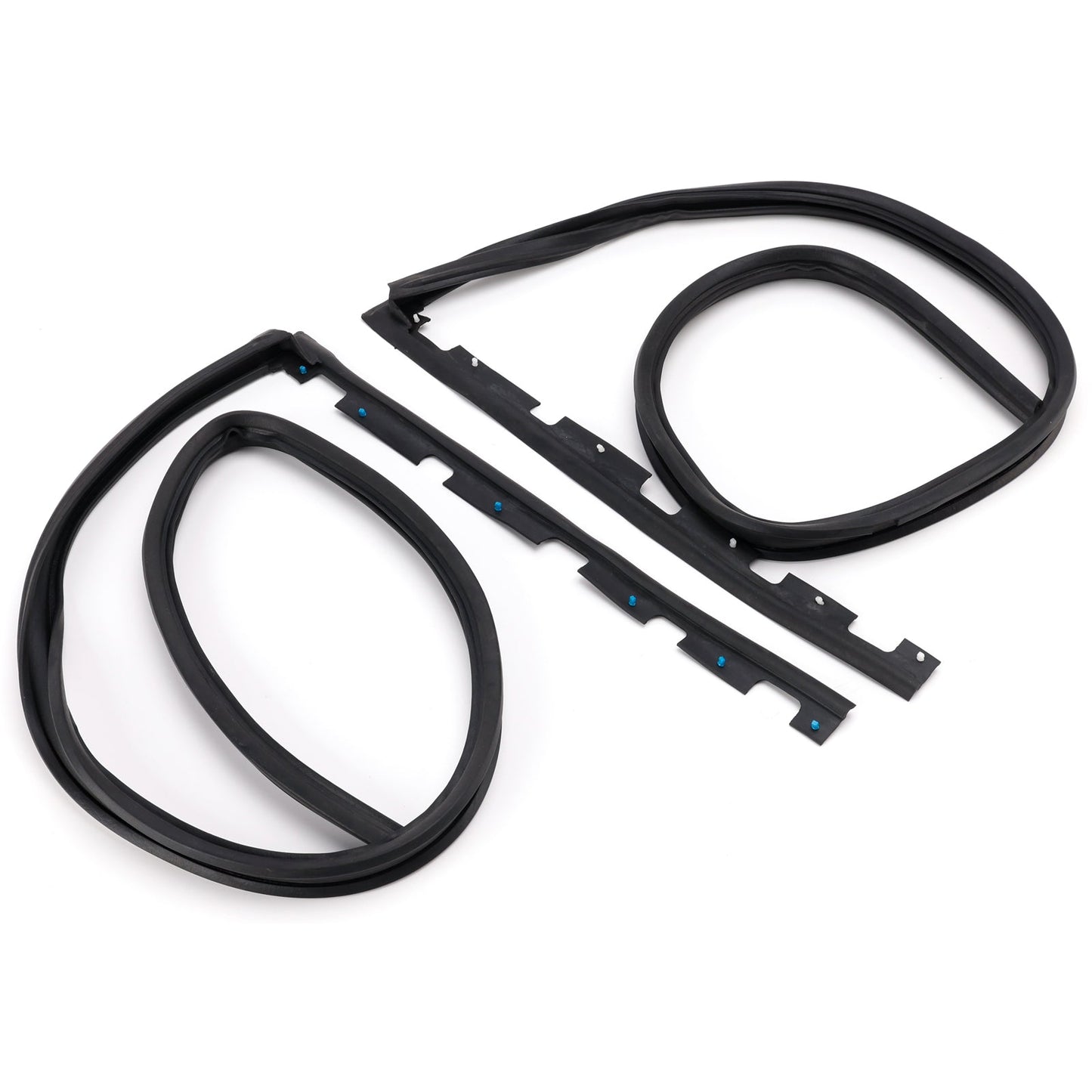 Set di 2 guarnizioni in gomma per portiere anteriori per Honda Civic 2 porte 3 porte 1992-1995 EG6 EG4