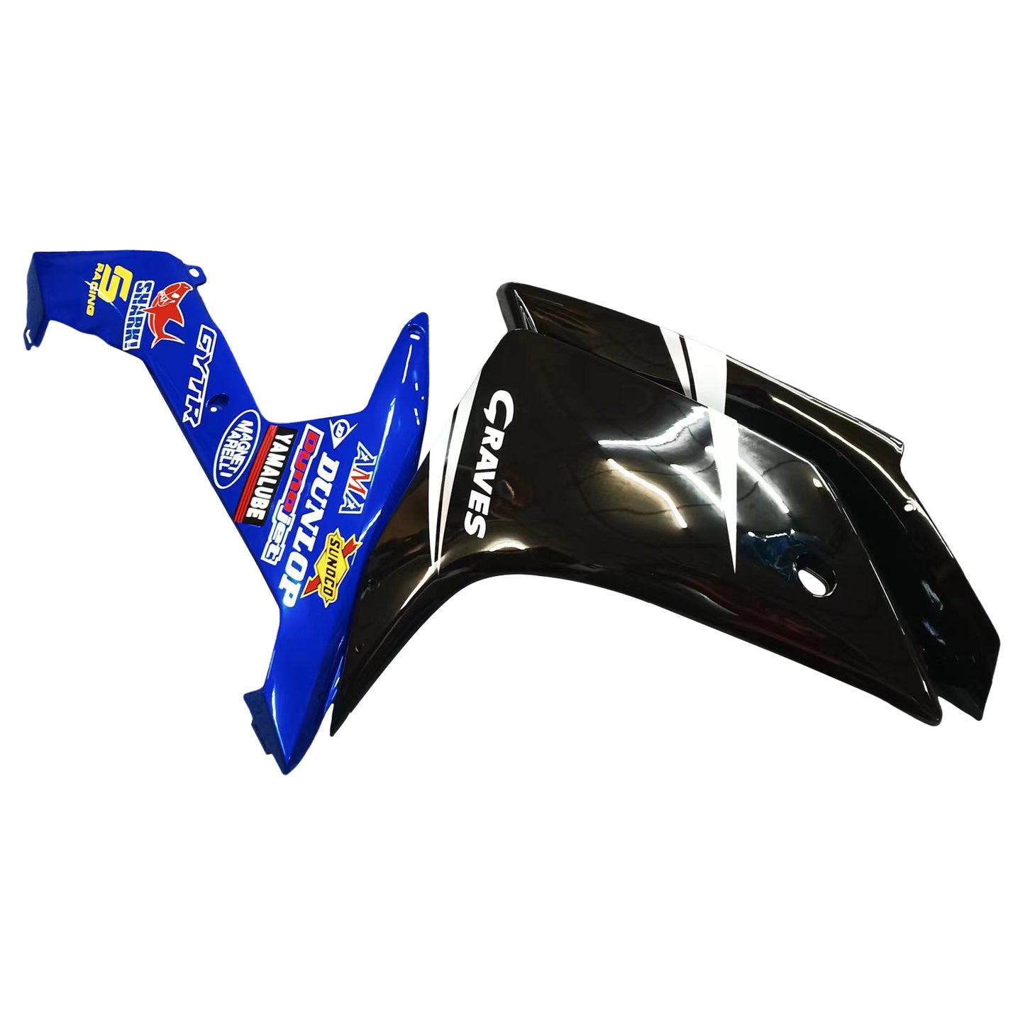 Kit carena iniezione carrozzeria in plastica ABS adatta per Yamaha YZF 1000 R1 2007-2008