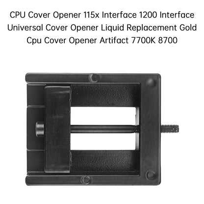 Apri coperchio CPU Artifact 115x 1200 Apri coperchio interfaccia Sostituzione liquido