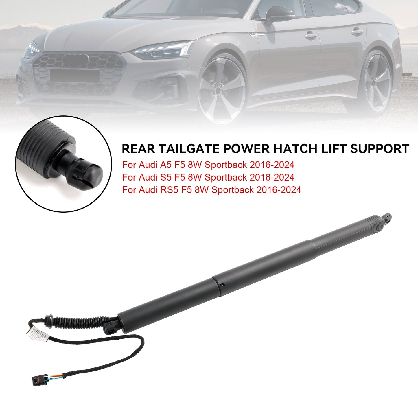1 pz. Sollevatore elettrico per portellone posteriore 8W8827851 per Audi A5 Sportback 2016-2024 8W8959107