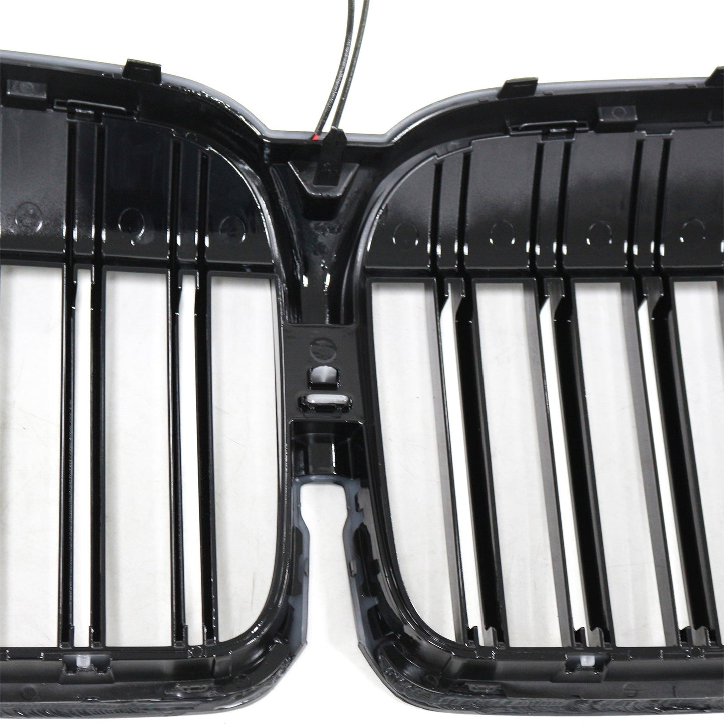 Griglia anteriore nera lucida a doppia stecca per BMW Serie 7 G11 G12 2019-2022