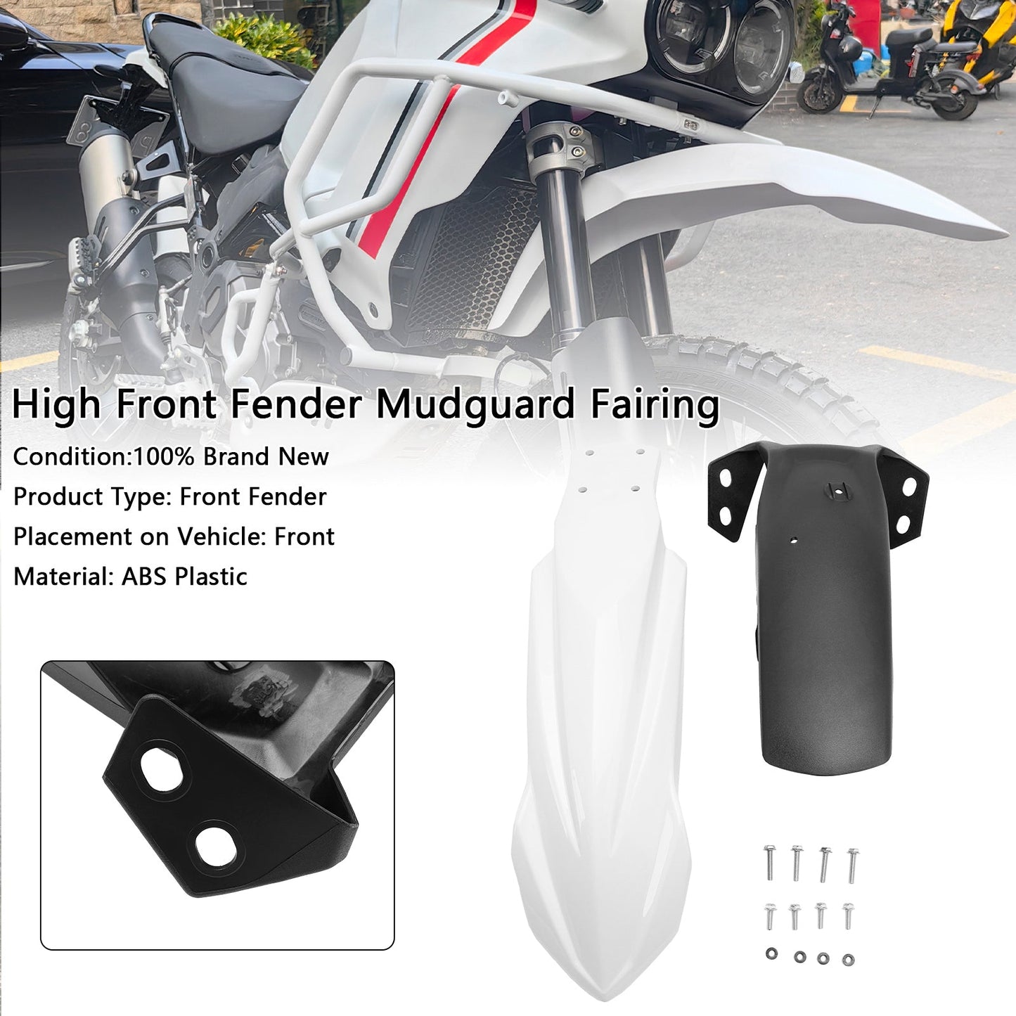 Parafango anteriore alto per Yamaha Tenere 700 2019-2026