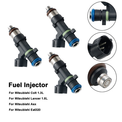 3 pezzi Iniettore carburante EAT320 Adatto per Mitsubishi Colt 1.3L Lancer 1.6L ASX 1465A331