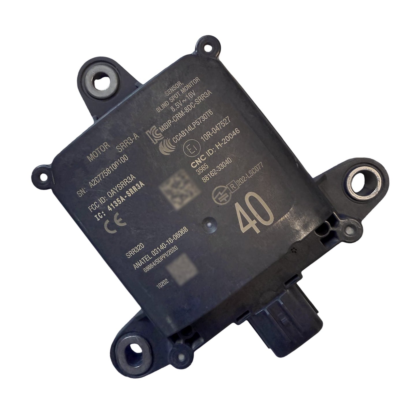 Modulo sensore radar per angolo cieco posteriore per Lexus ES250 ES300H Z10 A10 H10 (2021) 88162-33040