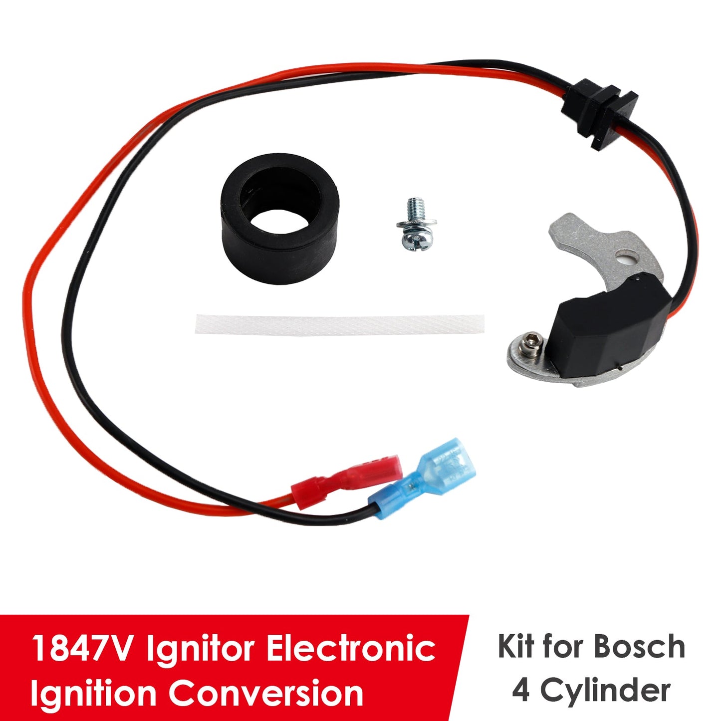Kit di conversione accensione elettronica 1847V Ignitor per Bosch a 4 cilindri