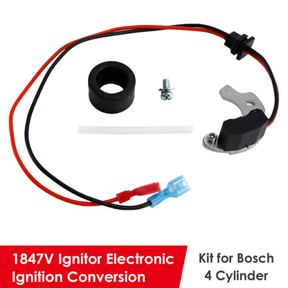 Kit di conversione accensione elettronica 1847V Ignitor per Bosch a 4 cilindri