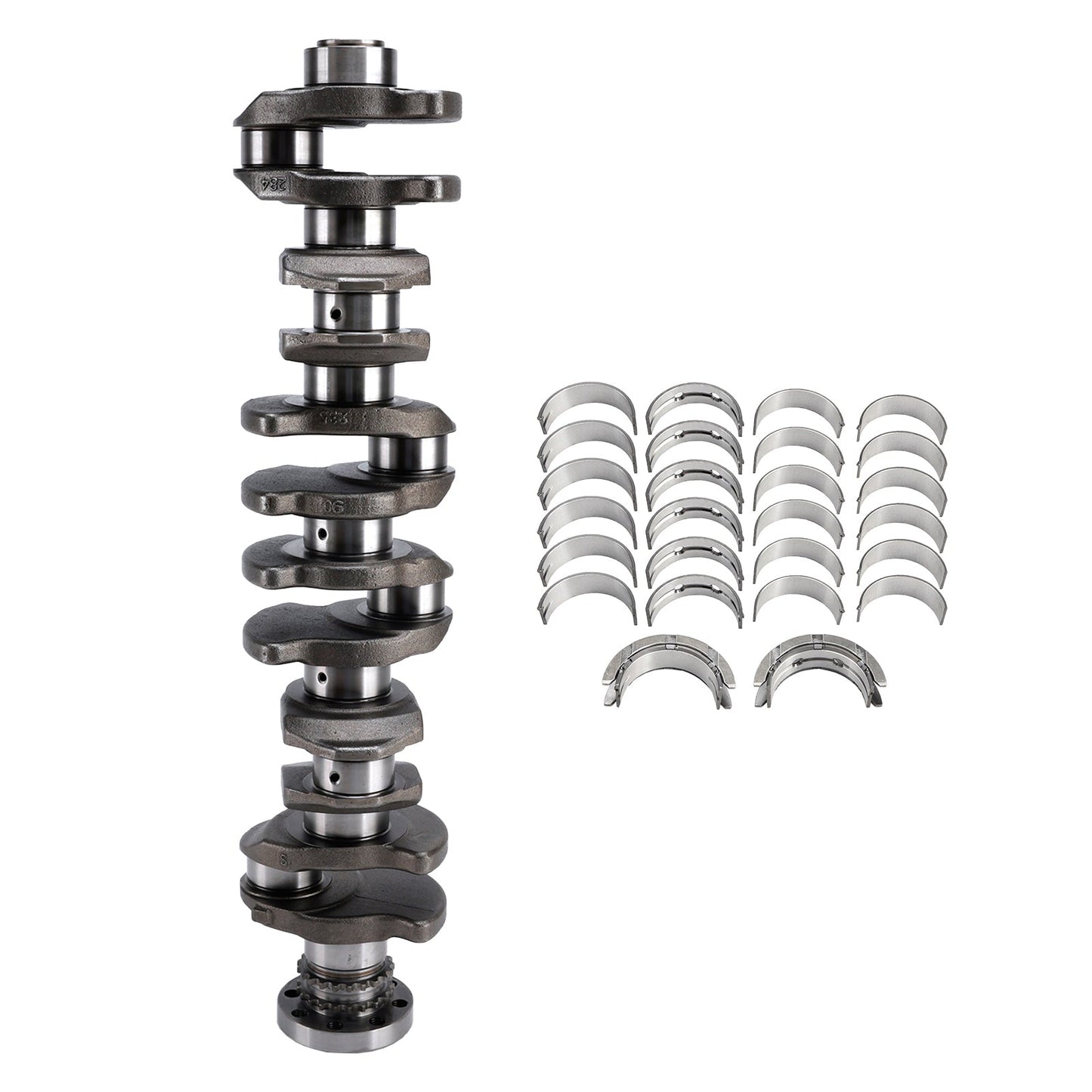 Albero motore con cuscinetti di banco e di biella STD per BMW Serie 3 4 5 X3 X5 X6 N57D30