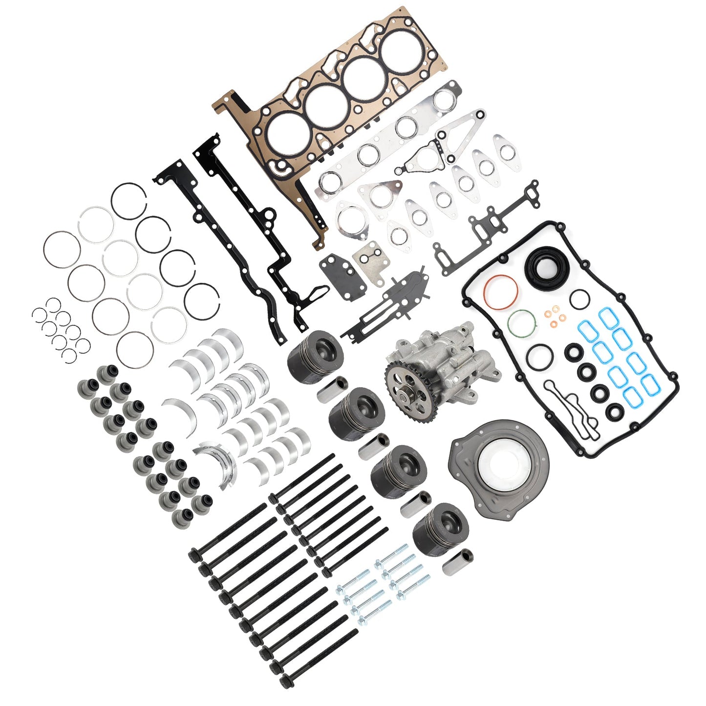 Kit di revisione motore per Ford Transit e Ranger 2.2 TDCi RWD Duratorq BK3Q-6051-C1C 9677428680