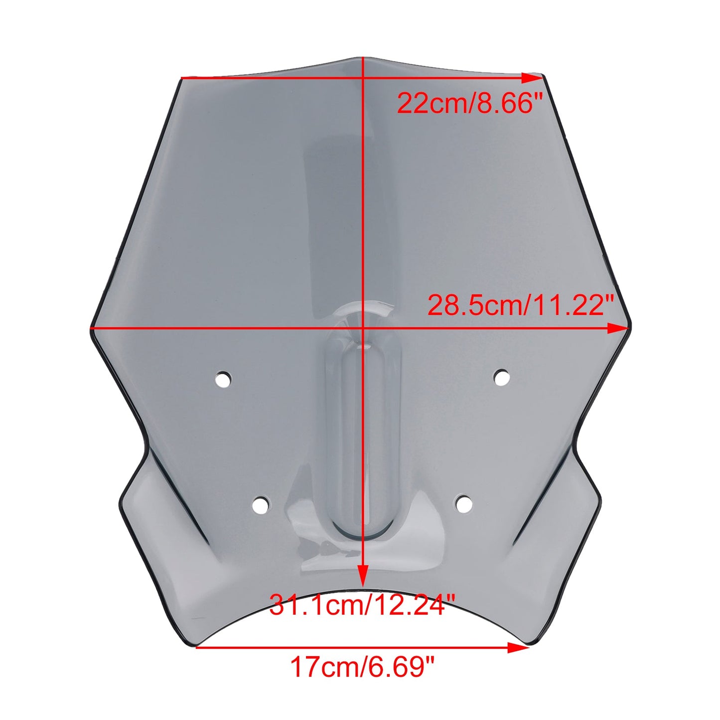 Parabrezza Parabrezza adatto per HONDA CB650R 2024-2025