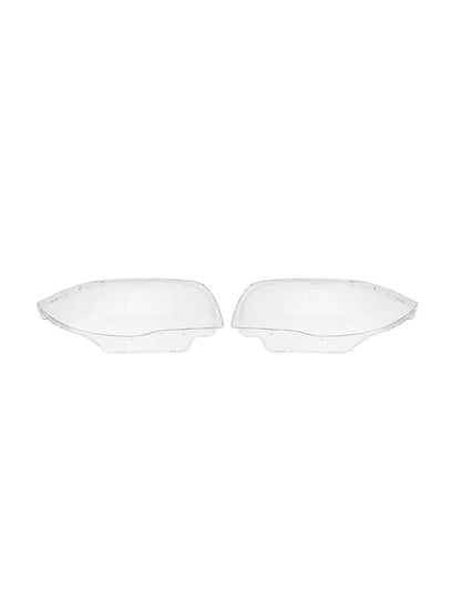 Copertura trasparente in vetro per faro anteriore BMW Serie 1 E81 E82 E87 E88 2 pezzi 2003-2011 63126924486,