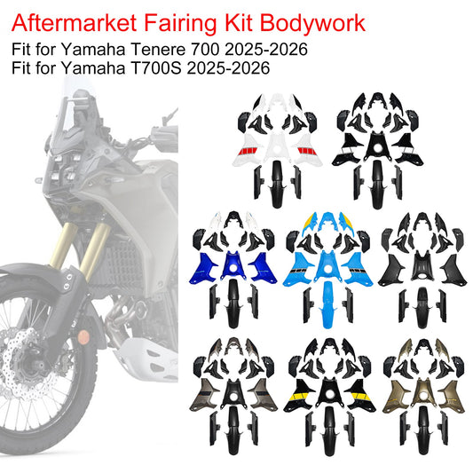 Kit di carene stampate a iniezione per Yamaha Tenere 700 T700S 2025-2026