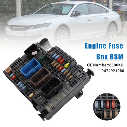 Per Peugeot 508 Citroen Motore BSM Unità di controllo Scatola fusibili 6500KH 9674921980 Z03