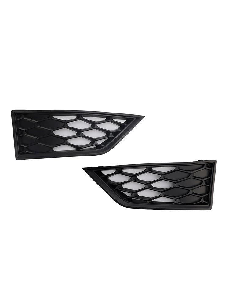 Griglia fendinebbia anteriore a nido d'ape nera per Seat Leon Cupra 5F 2012-2017
