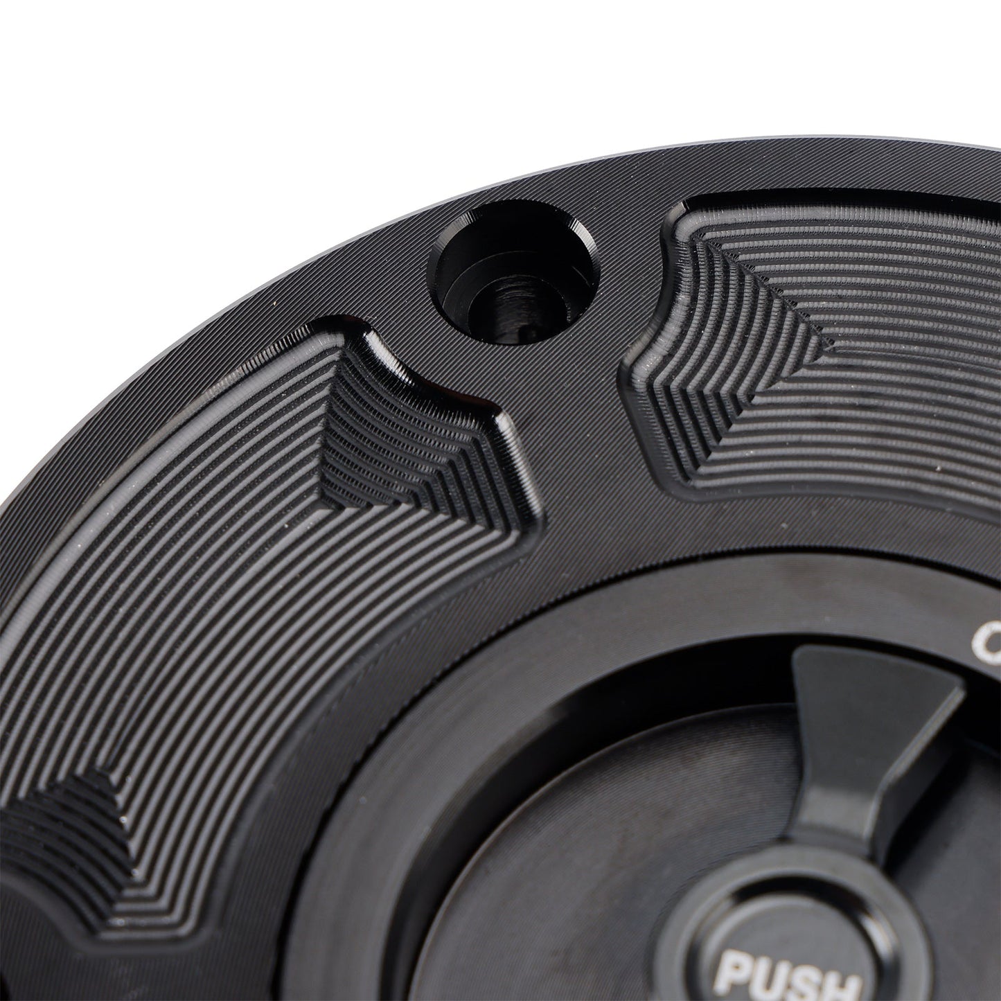 Tappo serbatoio carburante CNC nero senza chiave per CFMoto 300 450 SS NK 700CL-X 800 NK 22-25