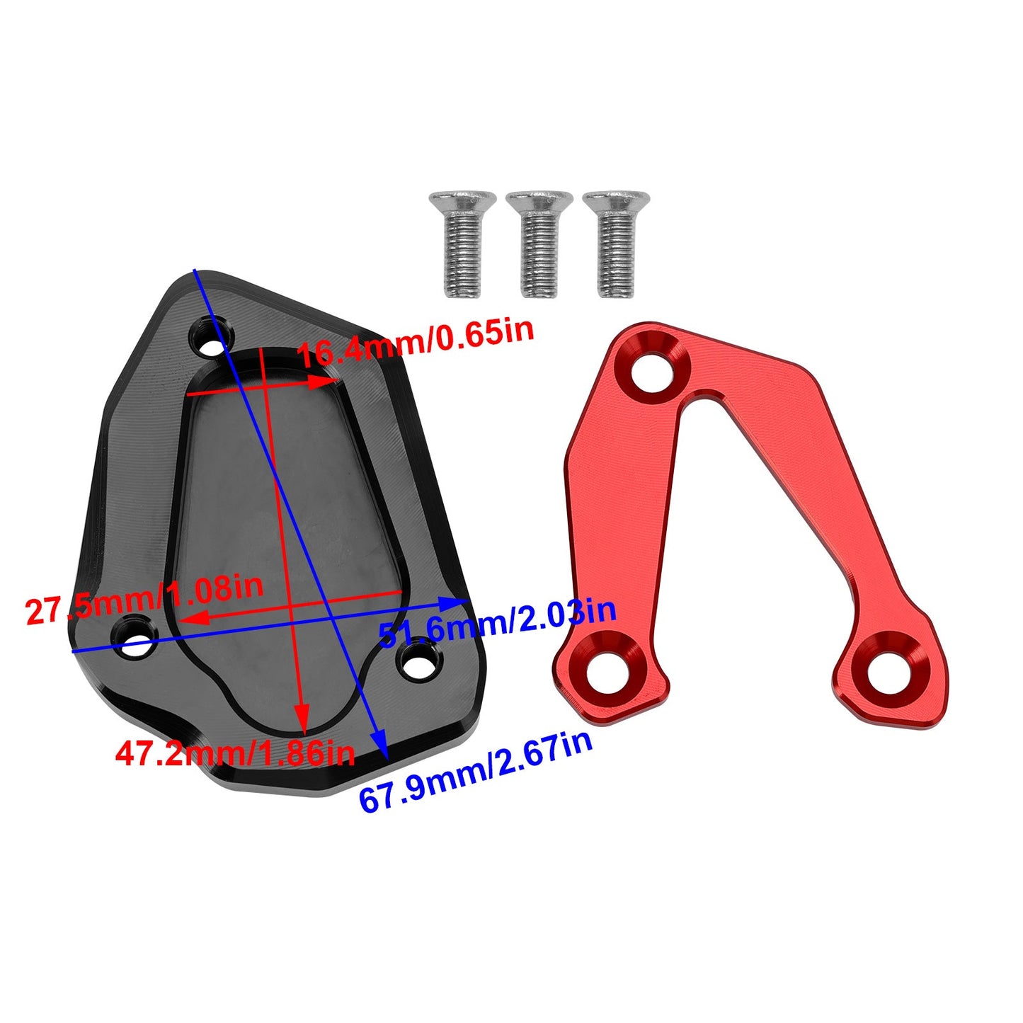 Piastra allargata per cavalletto BMW S1000RR 2020+