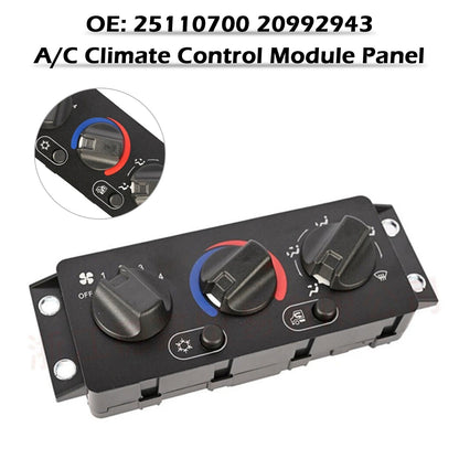 Pannello modulo controllo clima A/C 25110700 20992943 per camion Mack