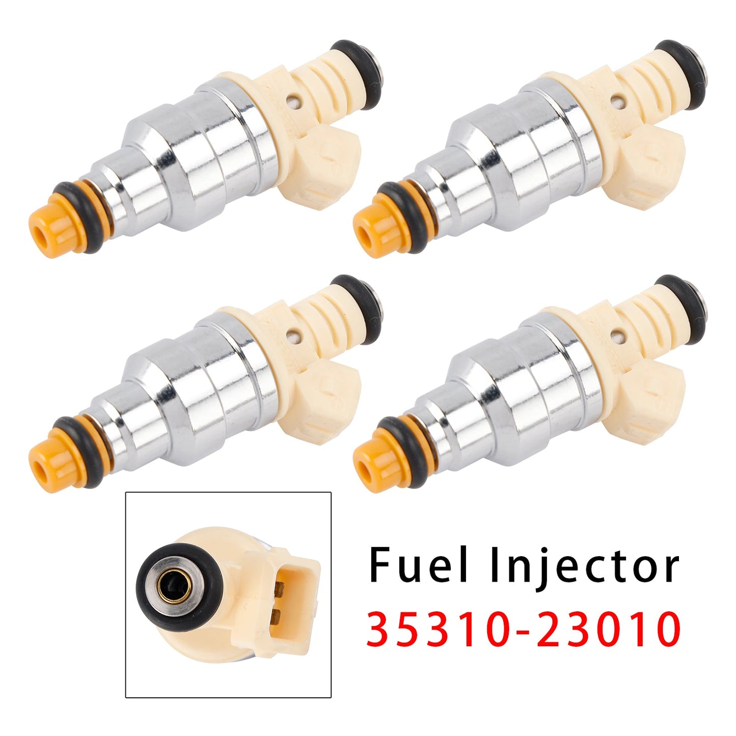 Iniettore carburante Hyundai Elantra 1.8L I4 4 pezzi 1996-1998 35310-23010