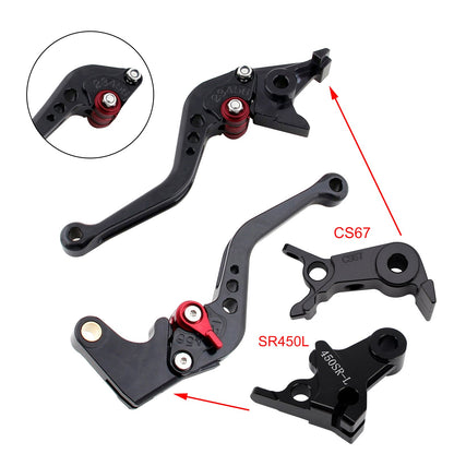 NUOVA leva freno frizione corta adatta per VOGE DS900X 900DSX 2024-2026