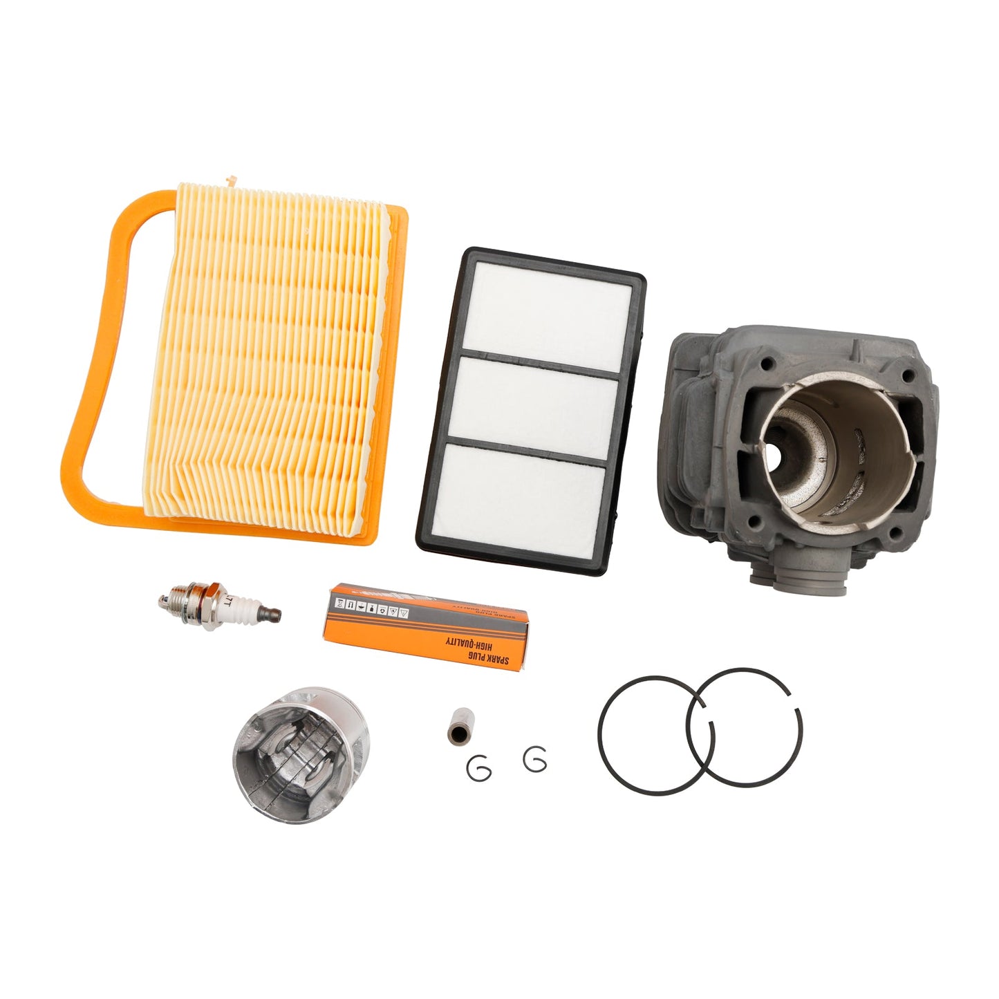 Kit di manutenzione cilindro pistone Stihl TS410 TS420 con filtro aria 4238 020 1202