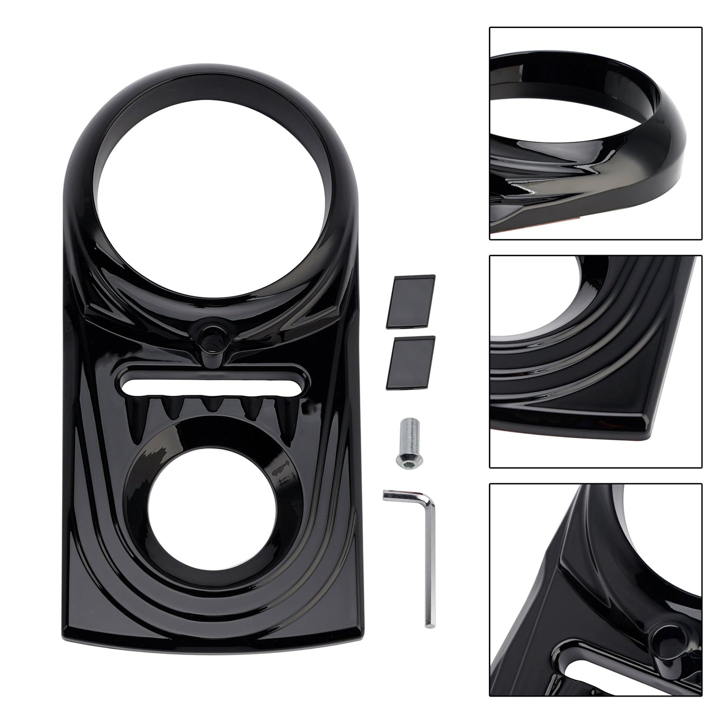 Inserto per pannello cruscotto serbatoio benzina per Softail FLSTC FXST Street Glide