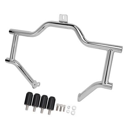 Protezione paraurti antiurto per motore cromata per Touring Road King 2009-2023