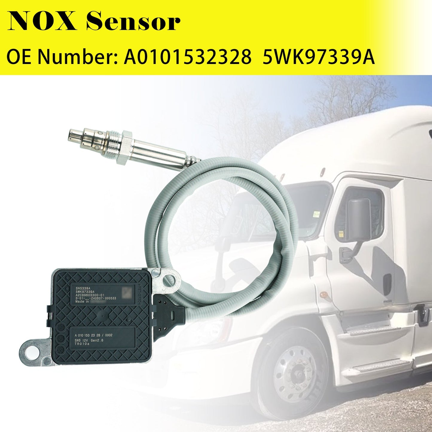 Sensore NOx per motori diesel A0101532328 per Mercedes-Benz Detroit DD13 DD15 DD16