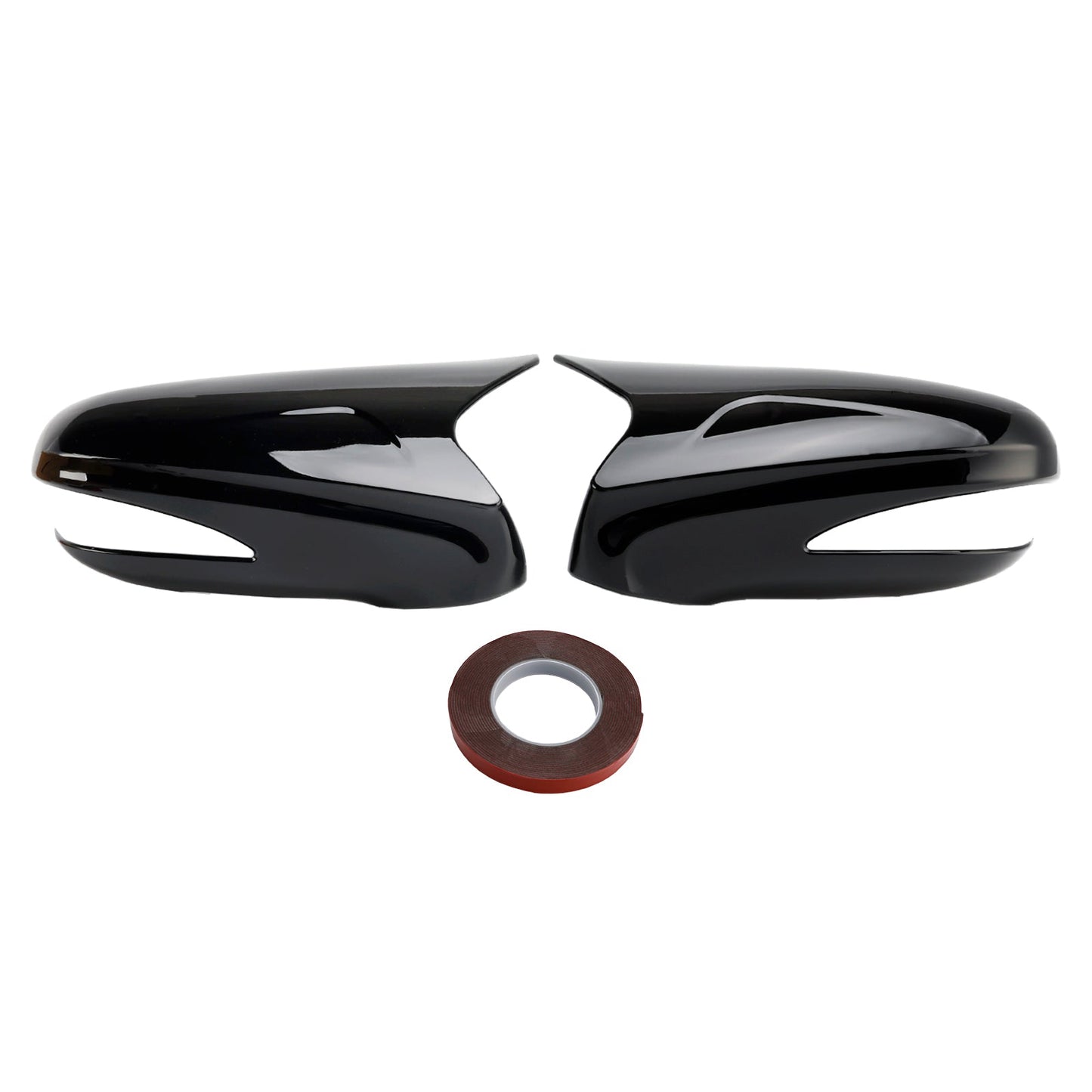 Calotte specchietti laterali, alloggiamento retrovisore nero per Lexus IS250 IS350 ES350