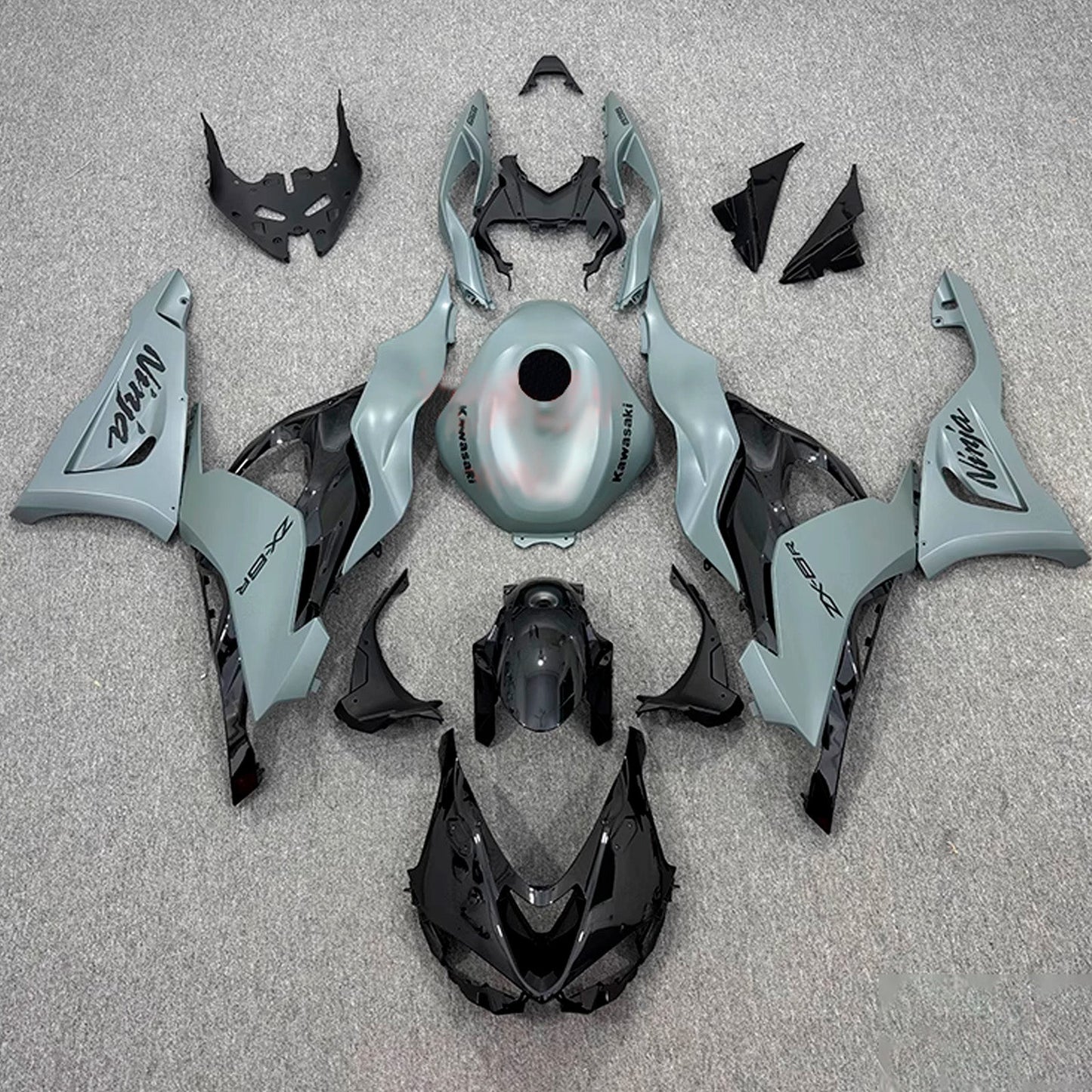 Kit carenatura iniezione in plastica ABS adatto per Kawasaki ZX-6R 2024-2026