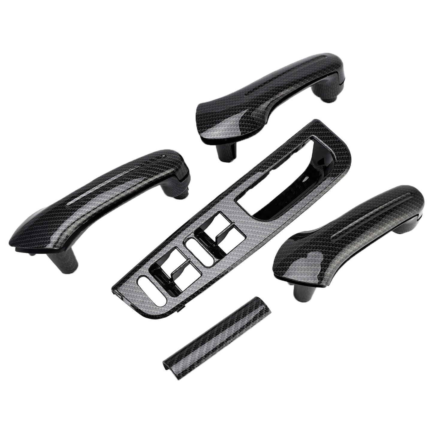 Per VW Jetta MK4 1999-2004 5x pannello interruttori per finestre lunetta maniglia per porta set di finiture
