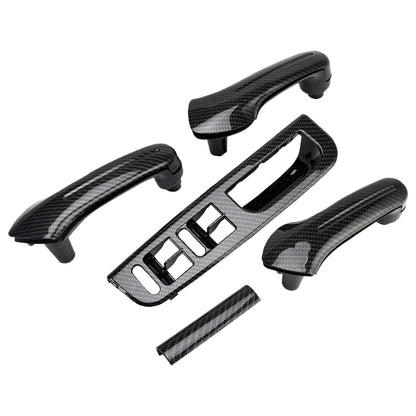 Per VW Jetta MK4 1999-2004 5x pannello interruttori per finestre lunetta maniglia per porta set di finiture
