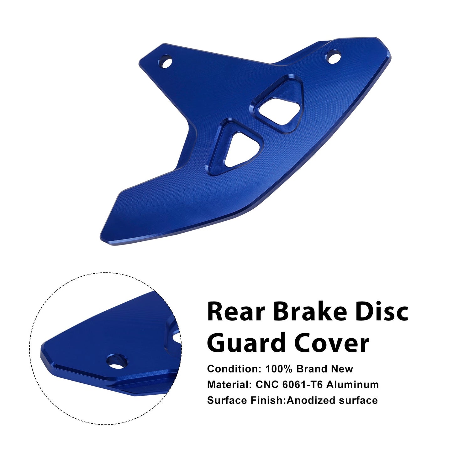 Copertura di protezione del disco freno posteriore per Suzuki DR-Z400SM 2000-2024 DRZ400/S/E
