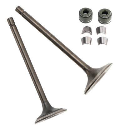 Kit valvole di aspirazione e scarico per LIFAN ZONGSHEN CG250 250cc Go Kart Dirt Bike ATV