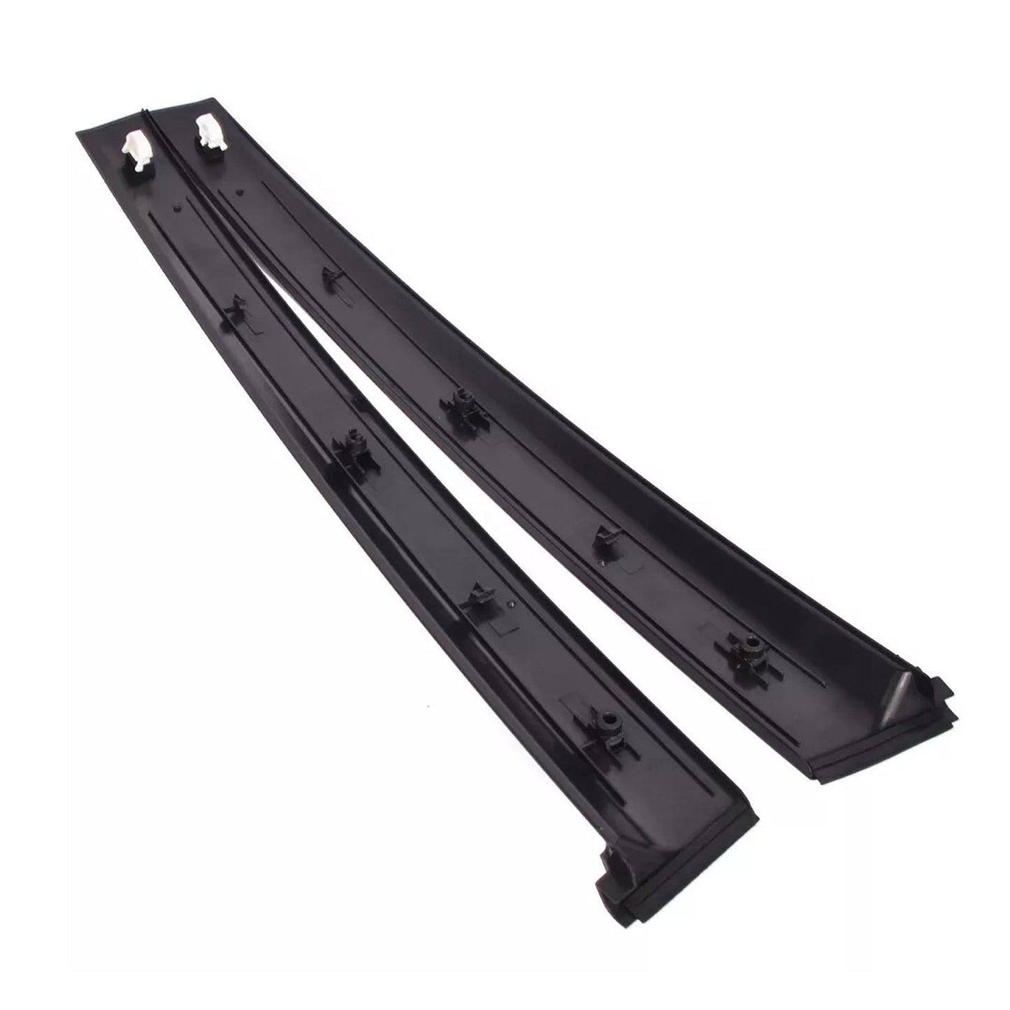 Set di guarnizioni per montanti delle portiere sinistra e destra per Honda Civic 2/3 porte coupé e hatchback 1992-1995 SLJ-1173A-BK