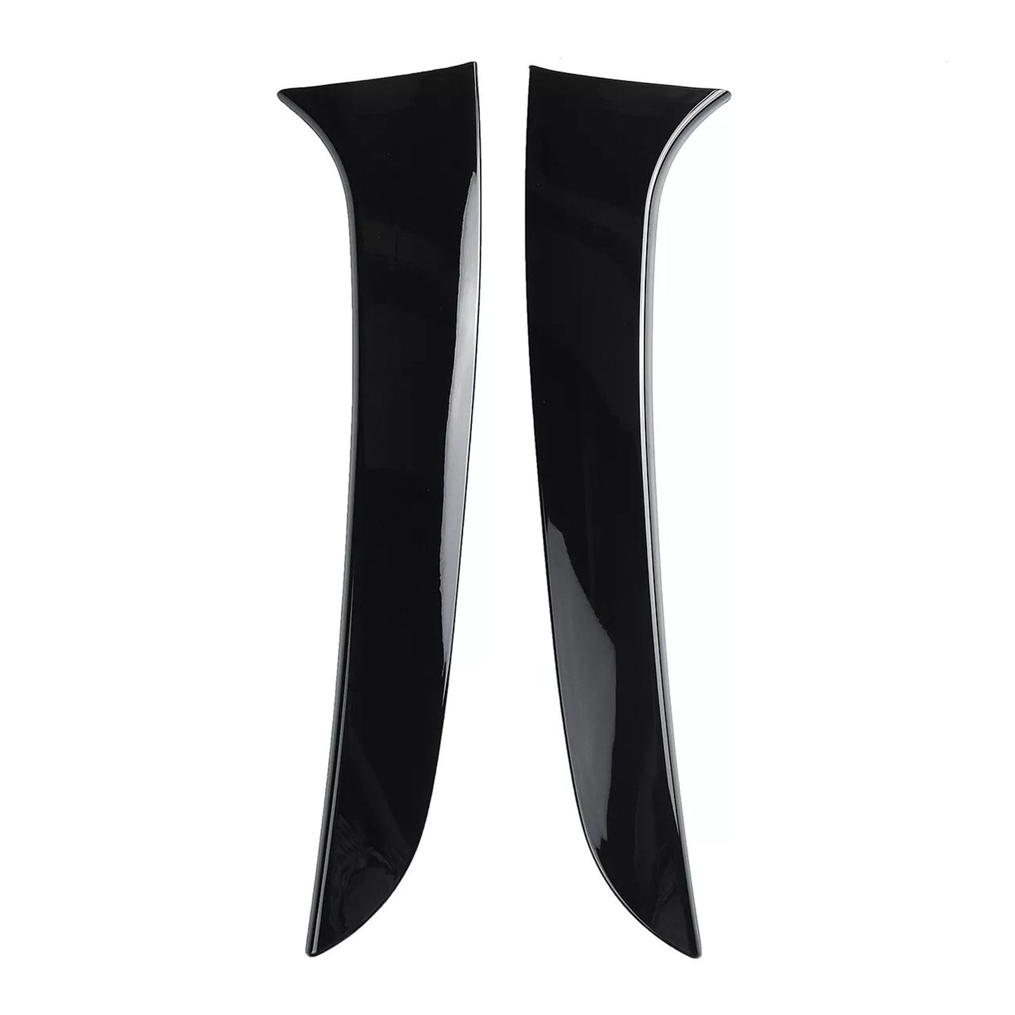 Spoiler laterali per lunotto posteriore BMW Serie 1 F20 F21, nero lucido, coppia, 2012-2019