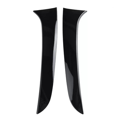 Spoiler laterali per lunotto posteriore BMW Serie 1 F20 F21, nero lucido, coppia, 2012-2019
