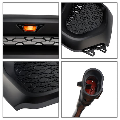 Griglia superiore del cofano a nido d'ape nera per Dodge Ram 1500 2019-2024