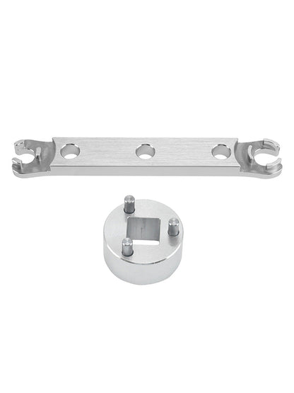 Chiave per la rimozione del tappo inferiore. Strumento per la ricostruzione della forcella Saphire/Onyx/Diamond/DVO