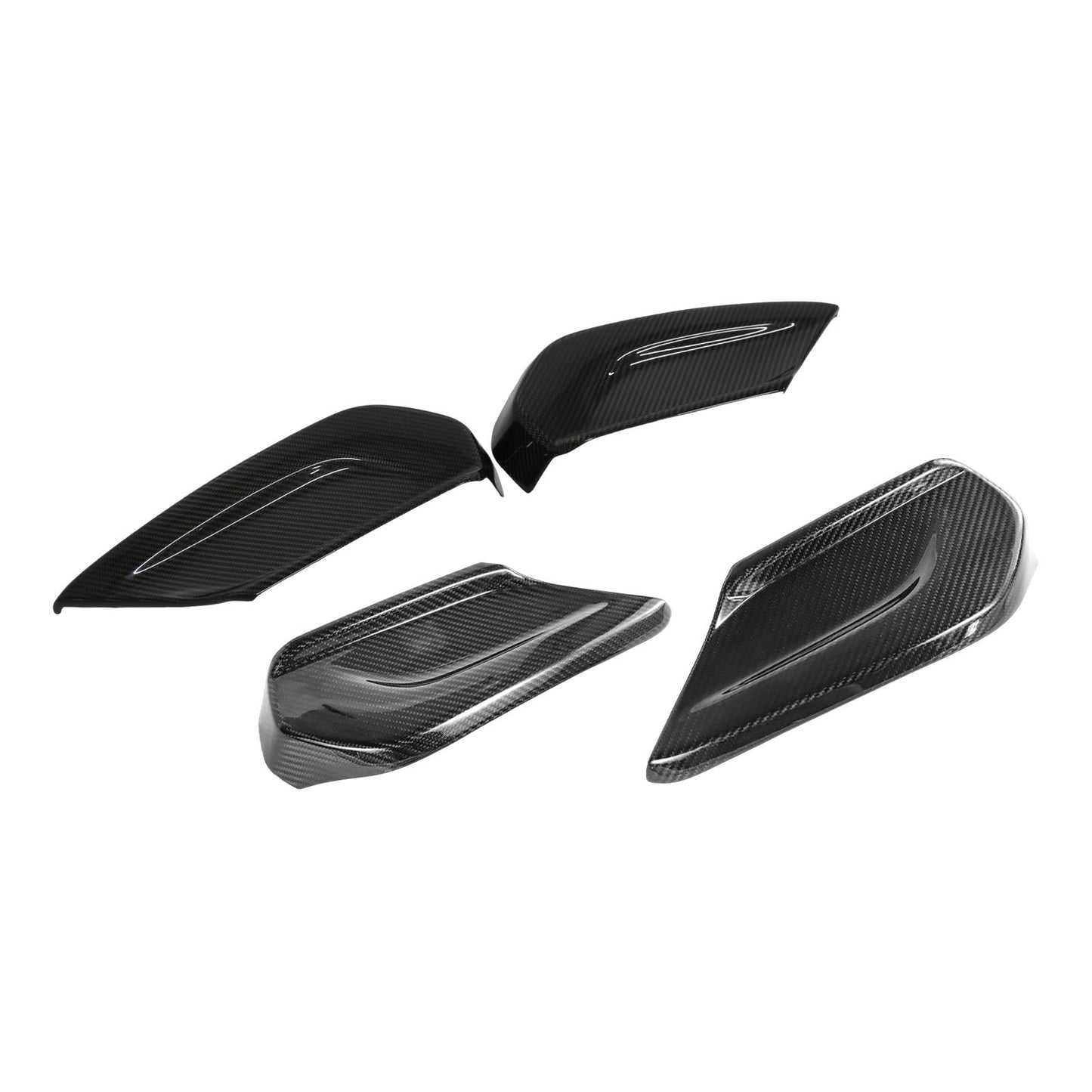 Rivestimento laterale del sedile in fibra di carbonio per Mercedes Benz W464 W465 (modelli 2019-2026)
