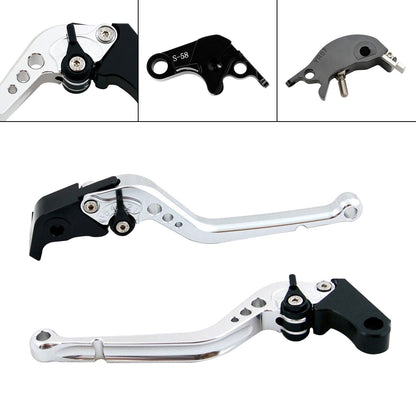 Leva frizione freno lunga adatta per YAMAHA YZF R7 MT-10/SP FZ-10/SP 2022-23