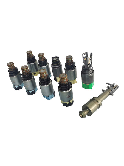 Kit solenoide cambio automatico a 8 velocità, 10 pezzi, 8HP75 8HP50 per BMW, Dodge, Jeep, Alfa Romeo