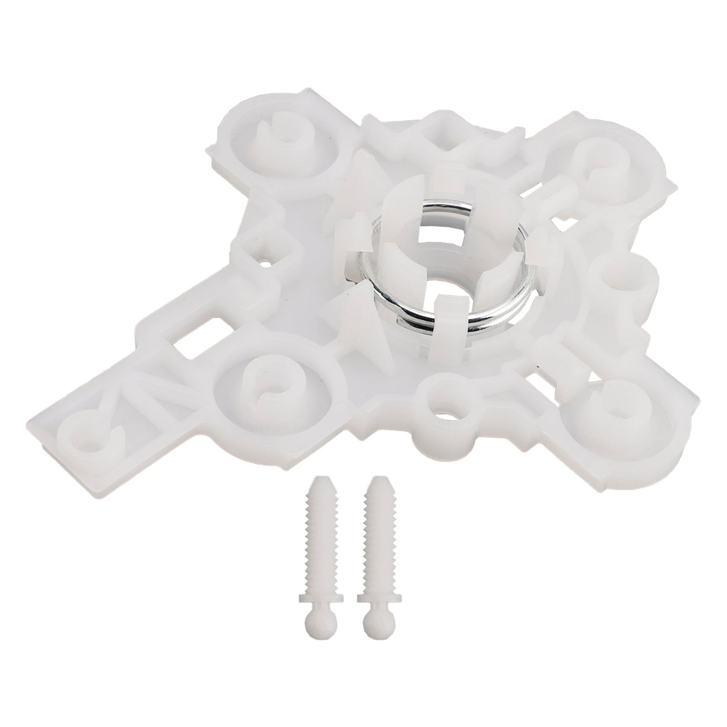 Supporto in plastica bianca con clip per la lente dello specchietto retrovisore laterale sinistro dell'auto Honda