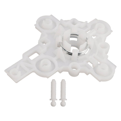 Supporto in plastica bianca con clip per la lente dello specchietto retrovisore laterale sinistro dell'auto Honda