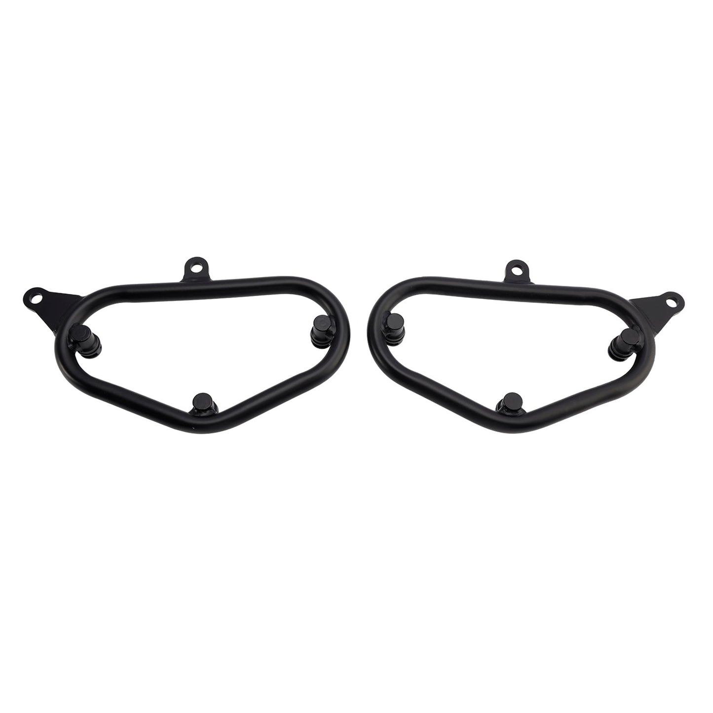 Staffa di montaggio per borsa laterale Kawasaki Eliminator 500 2024-2025, nera